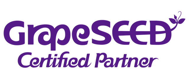 GrapeSEED Certified Partner — biểu tượng trong bộ tư liệu dành cho đối tác